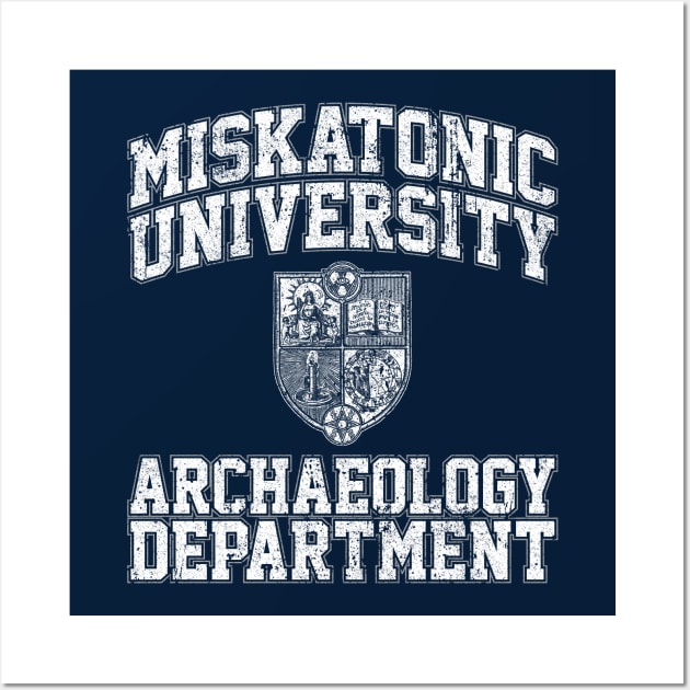 Miskatonic University Archaeology Department Wall Art by huckblade